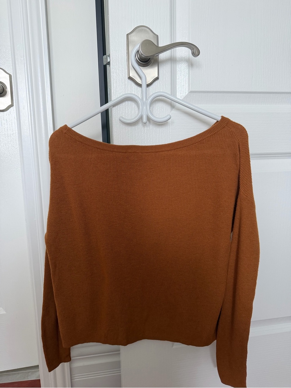 Garage Rust Boatneck Light Sweater